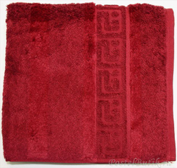 Полотенце 80х160 Cawo Noblesse 1001 бордовое