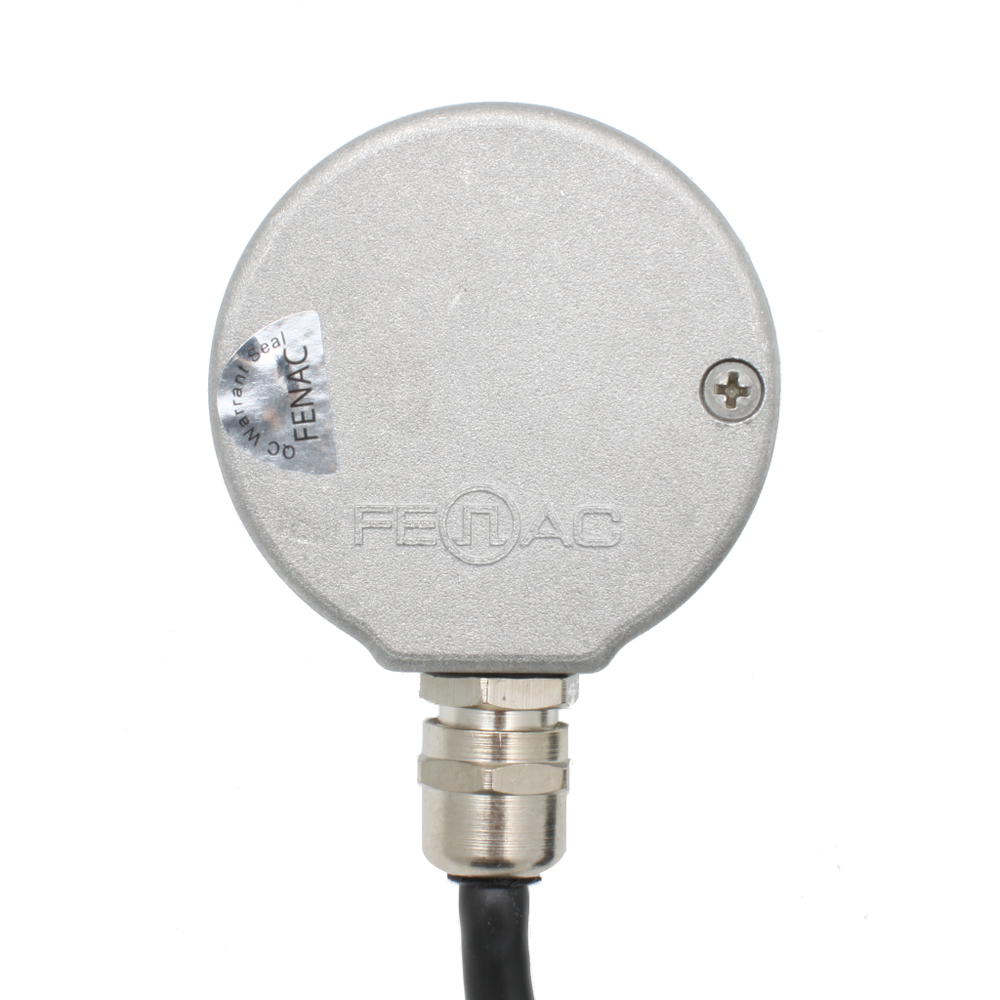 Инкрементальный программируемый энкодер INNOCONT D=50мм, выступающий вал 10мм, 5…30VDC, выход TTL/HTL с инверсией, IP 65