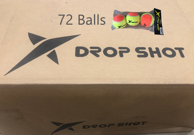 Мячи для пляжного тенниса Drop Shot ITF Beach Tennis коробка 72 шт