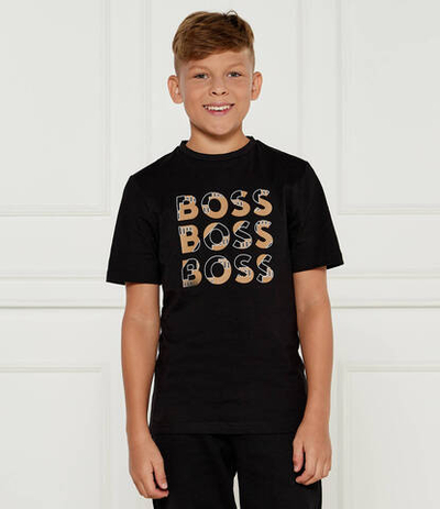 Футболка BOSS Kidswear - черный(J51200)