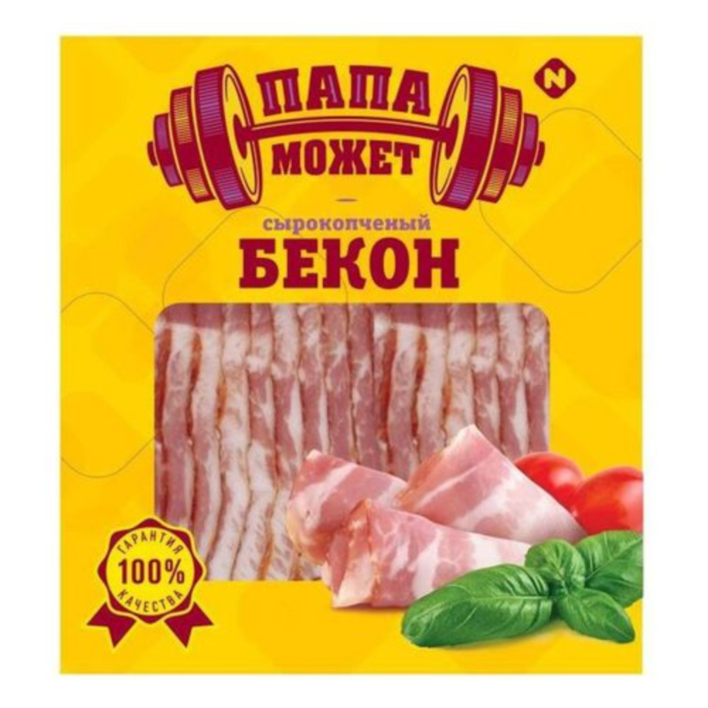 Бекон Папа Может с/к 140 гр