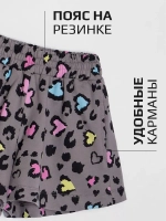 Костюм для девочки, футболка и шорты в сад