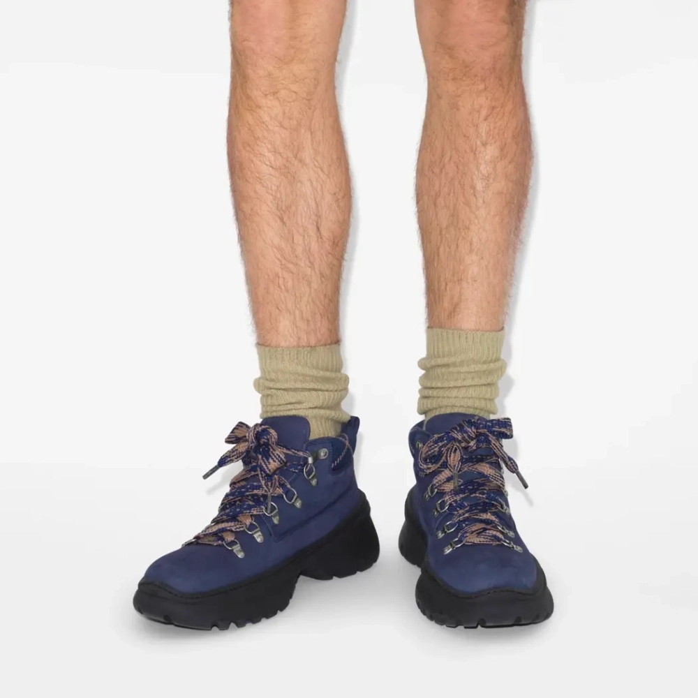 Nubuck Scoot Hike Boots – мужские ботинки на массивной подошве от Burberry