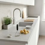 Пресс ручной для приготовления пюре из овощей Böja, сталь/полипропилен