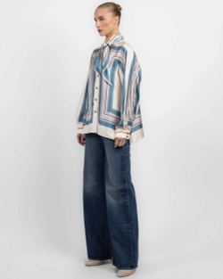 Рубашка шелковая ZIMMERMANN