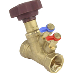 Static balancing valve Elephant PSI 232 brass, Threaded NPT/BSP connection, reinforced