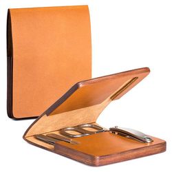 Маникюрный набор MUEHLE с чехлом из натуральной кожи (MCS 1)