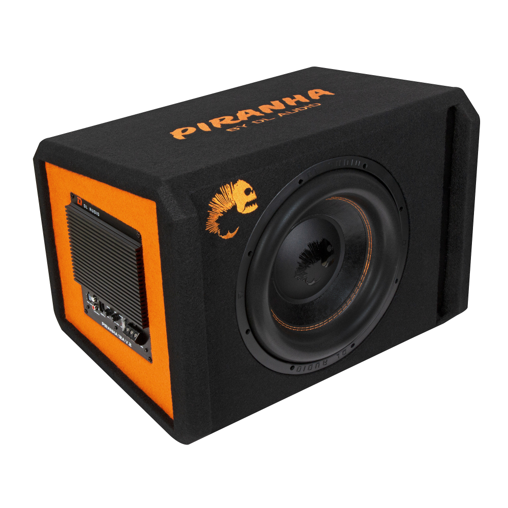 DL Audio Piranha 12A Black V.2 | Активный сабвуфер