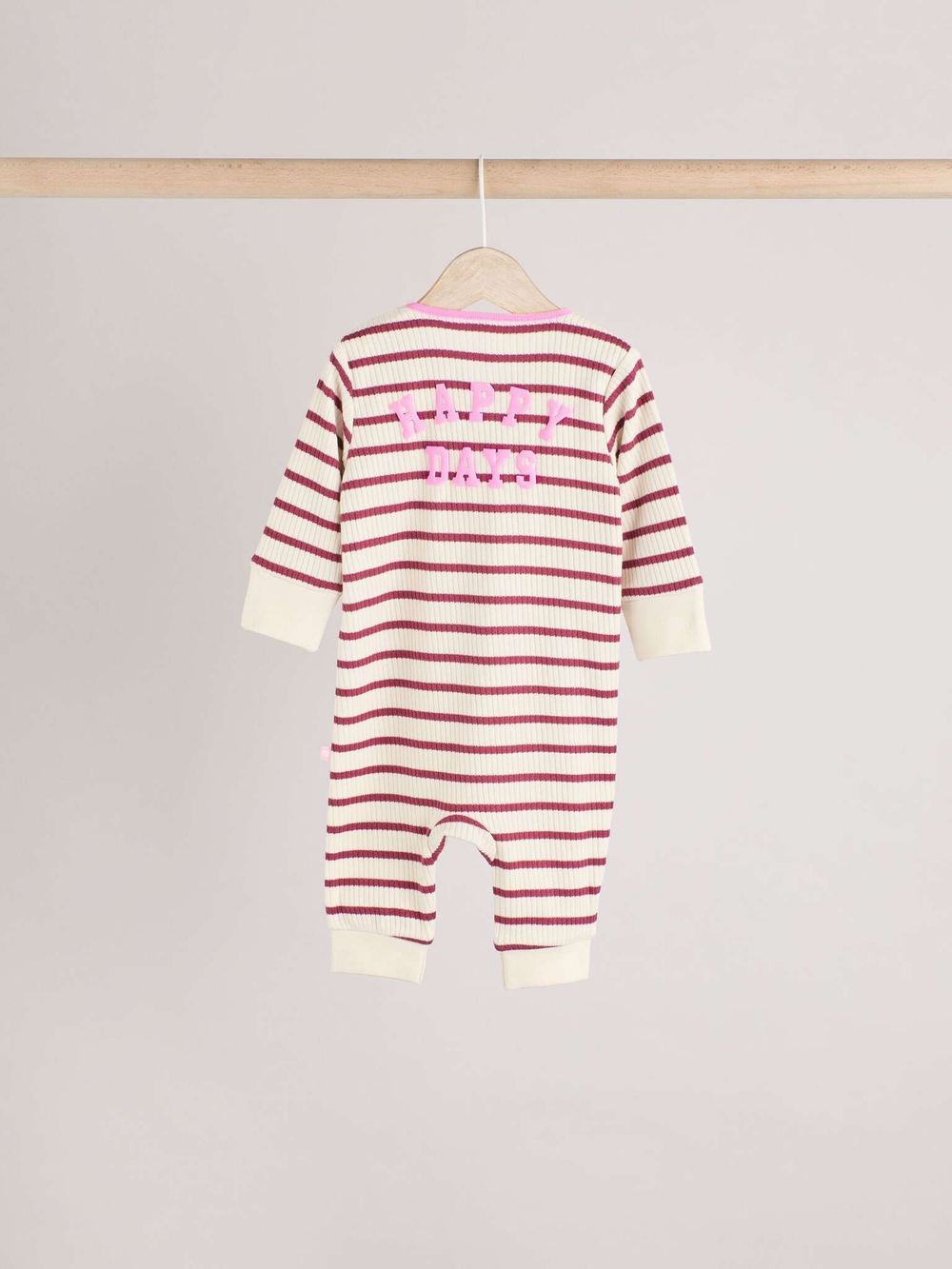 Комбинезон / Cлип для малышей Next B11-342, 3 шт., Розовый, Фиолетовый