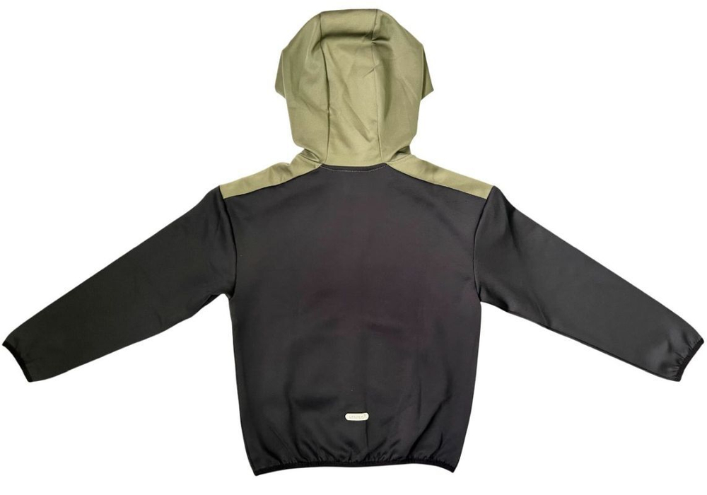 Детская теннисная толстовка EA7 Boy Jersey - black beauty