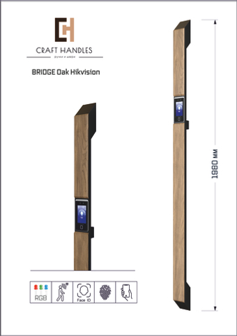 Арт. 90х30 Bridge Oak Hikvision, L-1980 мм
