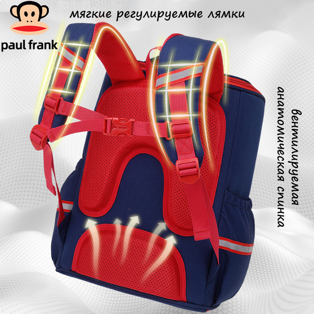 Ранец Paul Frank Satchel Zip "S" (Red)