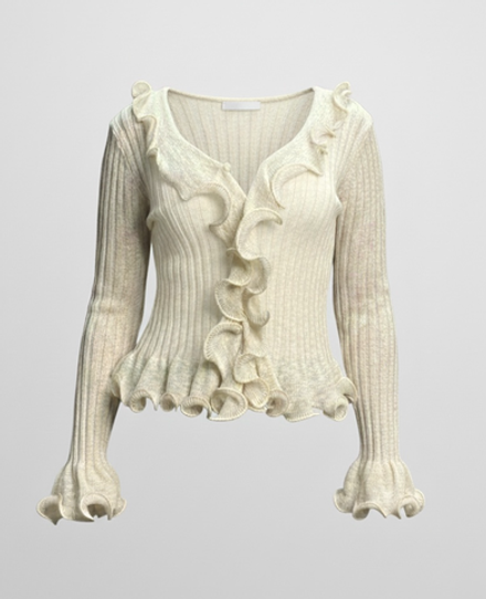 Блузка с длинным рукавом