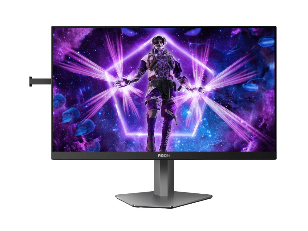 Монитор Профессиональный Игровой со сверхвысокой частотой 540Гц 24.1" AOC AGON AG246FK TN 1920x1080 540Hz 0,3ms 400cd/m2 1000:1 178/178 2xHDMI DP 4xUSB 3.2. Черный