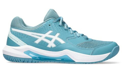 Женские Кроссовки теннисные Asics Gel-Dedicate 8 - gris blue/white