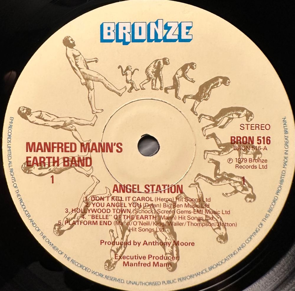 Manfred Mann's Earth Band - Angel Station (Англия 1979г.)