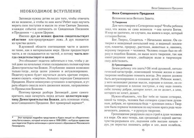 Оглядываясь на заповеди. Педагогическая подготовка к исповеди