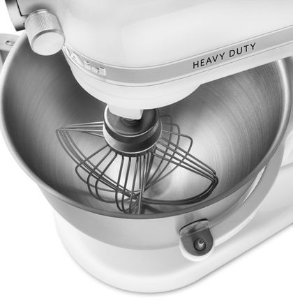 Миксер KitchenAid планетарный Heavy Duty 6.9 белый 5KSM7591XEWH