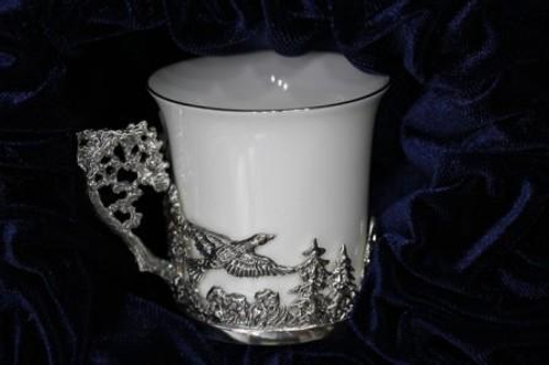 Чашка кофейная Зайцы