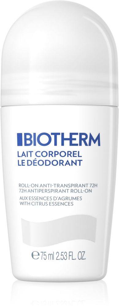Biotherm Lait Corporel Le Déodorant роликовый антиперспирант без парабенов