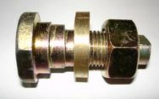 Болт (ось) опорный эксцентрика зад.кол. "ВОЛГА" в сборе 21Р-3502068