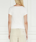 Блузка HENLEY Tommy Jeans - белый(DW0DW18669)
