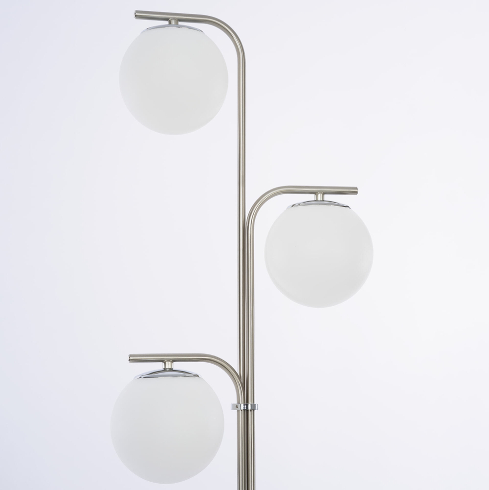 Citilux Адам Смарт CL228A931 RGB LED Умный торшер Матовый Хром