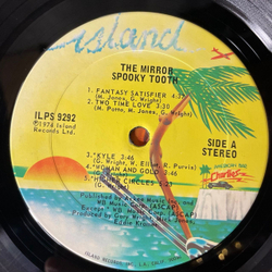 Винтажная виниловая пластинка LP Spooky Tooth The Mirror (США 1974)