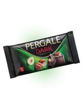 Темный шоколад Pergale с цельным фундуком, 100 г