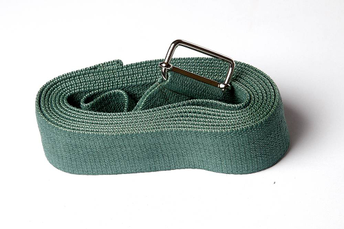 Ремень для йоги хлопковый Nature Color длиной 270 см Рамайога