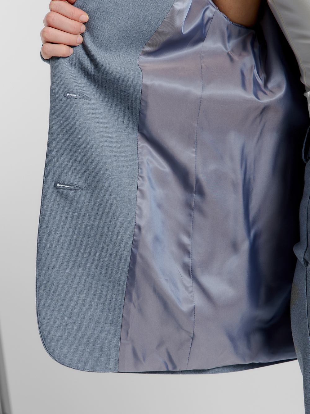 Голубой пиджак Купер