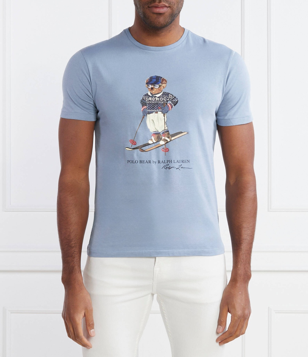 Футболка POLO RALPH LAUREN - голубой(710853310)