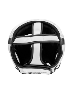 Шлем для бокса Tomorrow Star Fury White Black