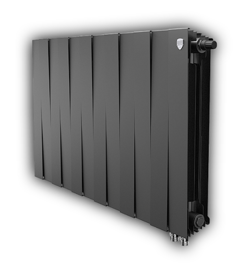 Радиатор Royal Thermo PianoForte 500 VDR черный графитовый