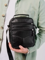 Сумка через плечо кожаная барсетка