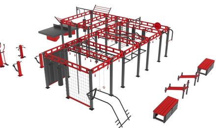 Умная спортивная площадка 029