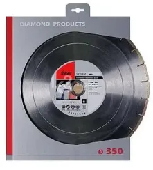 Алмазный отрезной диск по мрамору Fubag MH-I D350 мм / 30-25,4 мм