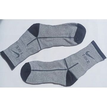 Мужские носки серые с черным Nike Fit спортивные