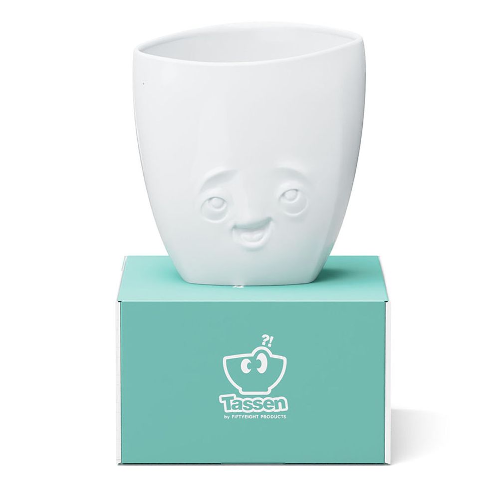 Ваза Delighted, 21,5 см, белая