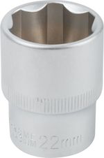 62052 Головка 6-гранная CrV 1/2 22 мм