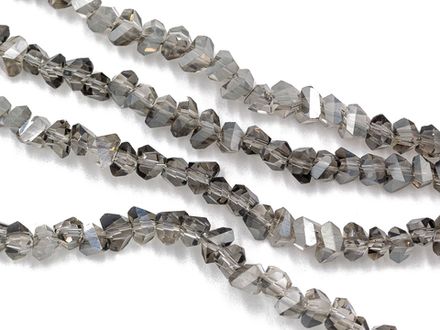 Нить бусин для украшений 4мм (ювелирное стекло)