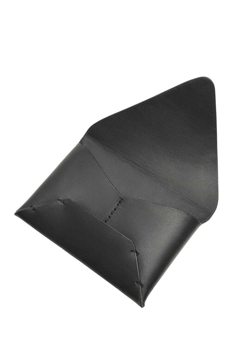 ZARA КОЖАНЫЙ ДЕРЖАТЕЛЬ ДЛЯ КАРТ С КРЫШКОЙ, ЧЕРНЫЙ