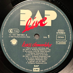 BAP - Live - Bess Demnahx 2LP (Германия 1983г.)