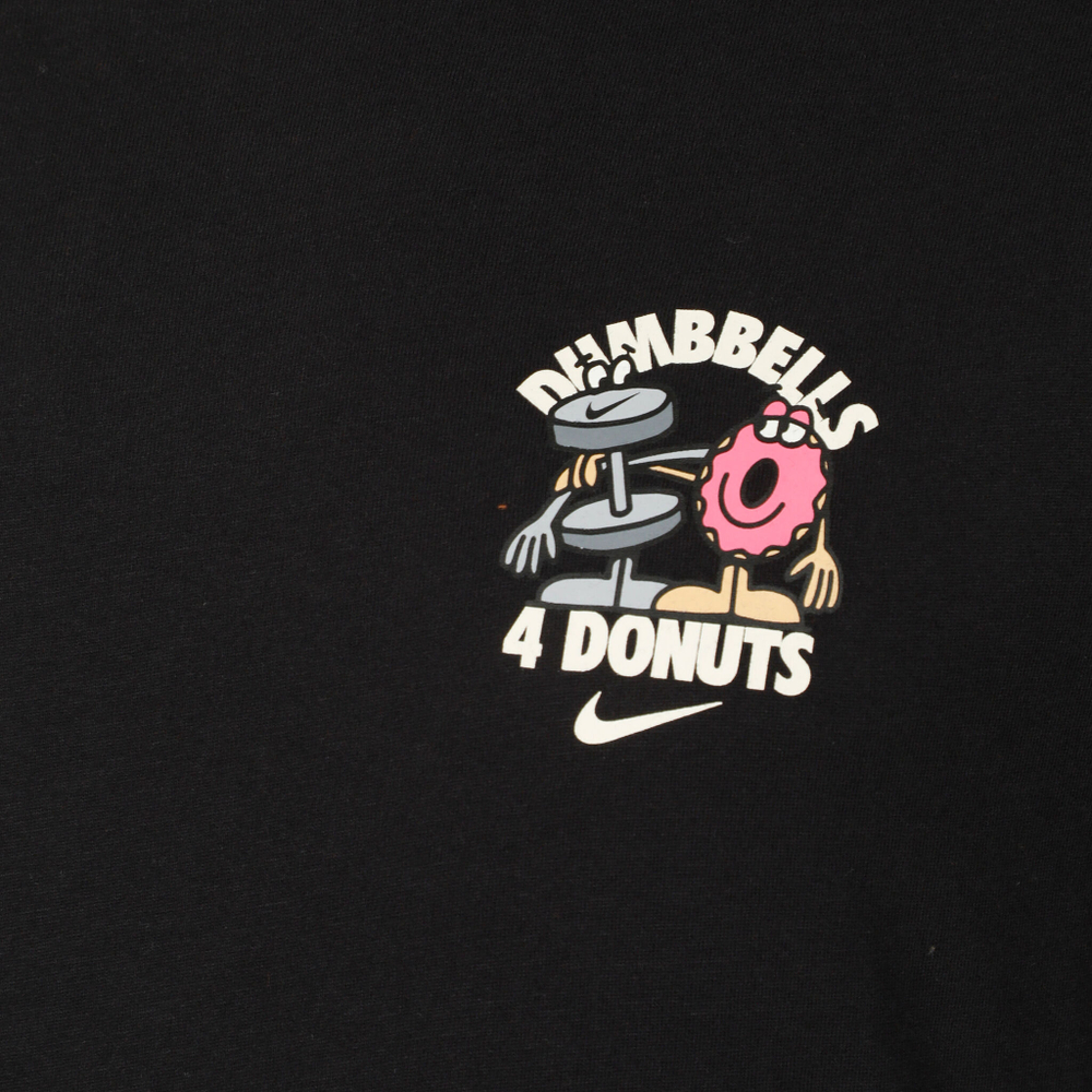 Мужское теннисное поло Nike Dri-Fit Dumbbells T-Shirt Men - Black