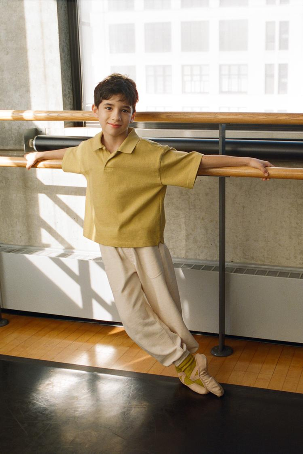 ZARA БРЮКИ BALLOON ИЗ ФУТЕРА, ЭКРЮ