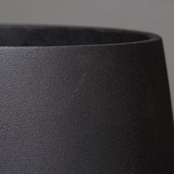 Кашпо CONUS NERO D60 H171