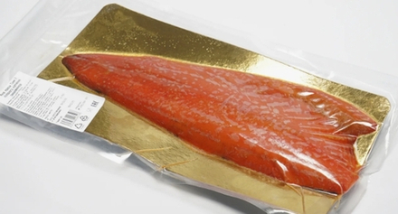 Филе Форели Холодного копчения, в/у, Трим В, 1,2-1,8кг