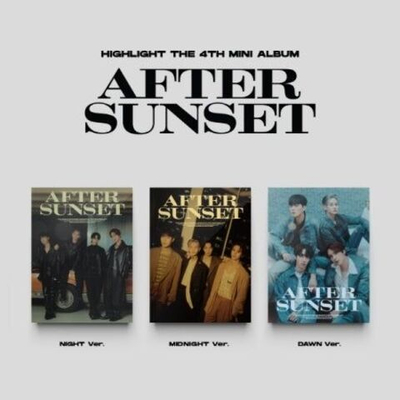 Альбом Highlight - AFTER SUNSET 4th Mini Album RANDOM Version