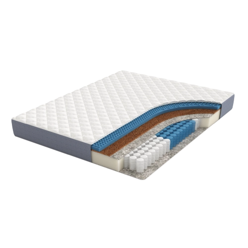 Матрас BuyNice, 19,5 см, жесткость выше средней, независимые пружины