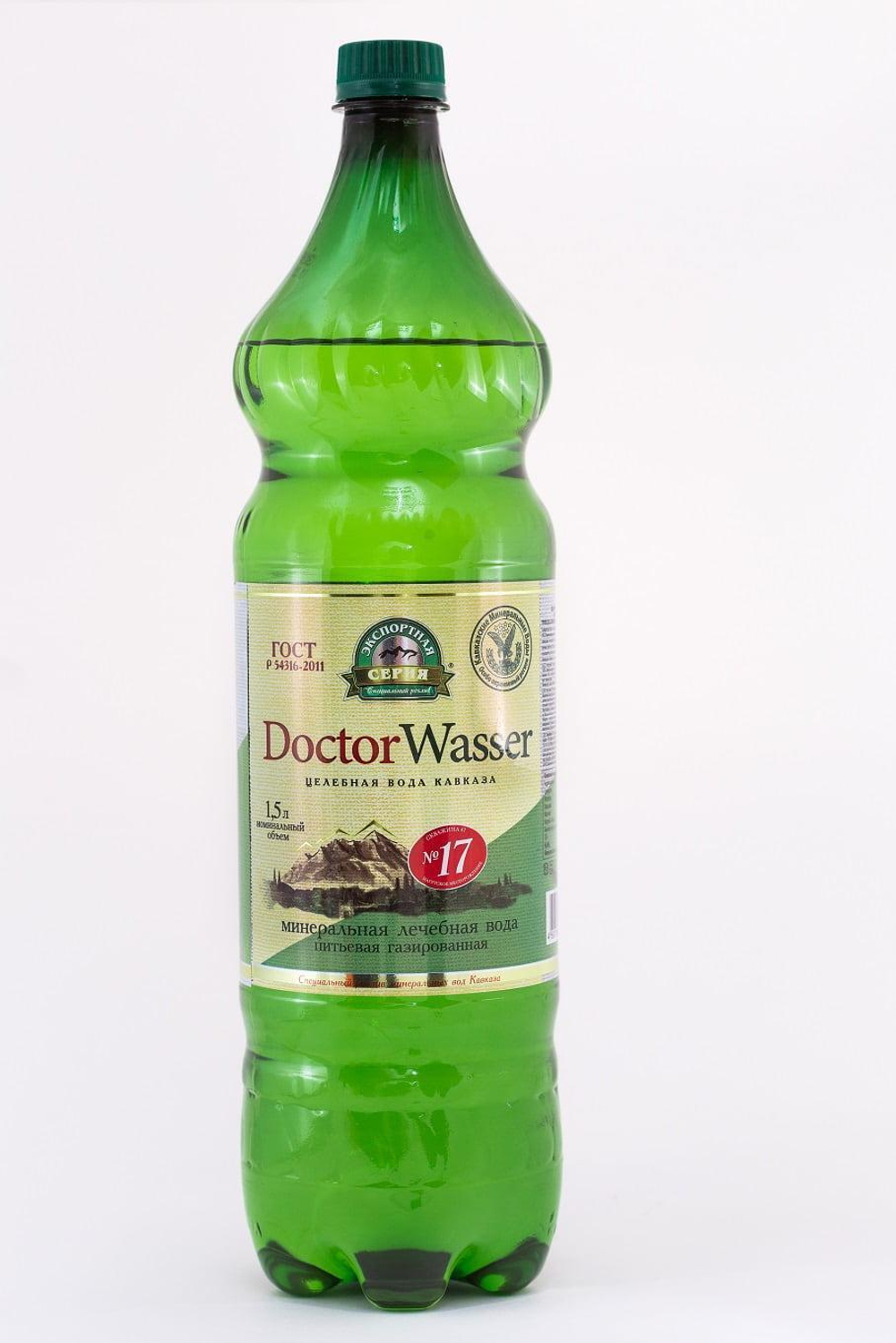 Минеральная вода Doctor Wasser № 17 1.5 л